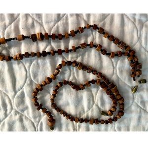 Set of 2 Handcrafted Necklaces from Kenya East Africa. Maasai Market.